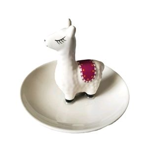 Lama accent Trinket Tray/Jewelry dish organizer